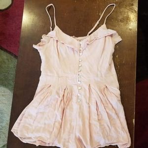Forever 21 peach romper